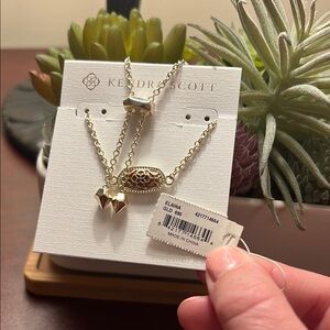 Kendra Scott Gold and Rose Gold Elaina Bracelet